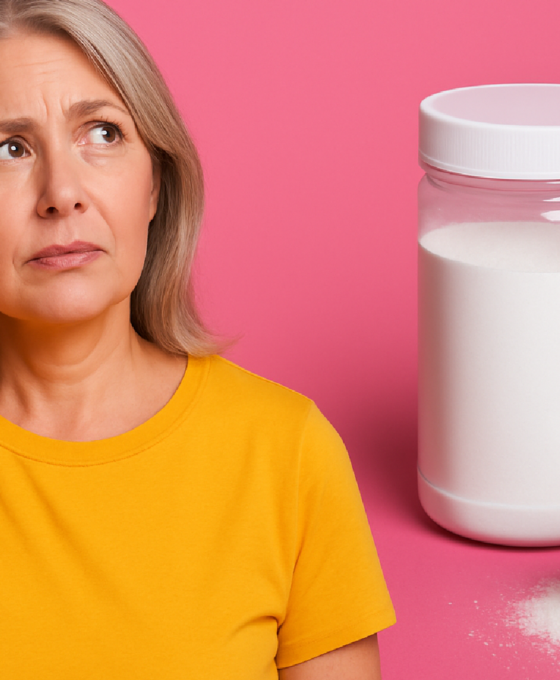 Imagem ilustrativa sobre Creatina pode melhorar sintomas da menopausa? Entenda de onde vem essa história