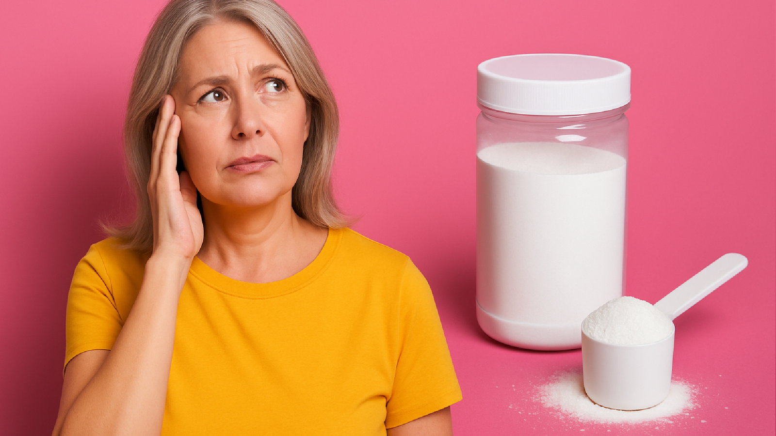 Imagem ilustrativa sobre Creatina pode melhorar sintomas da menopausa? Entenda de onde vem essa história