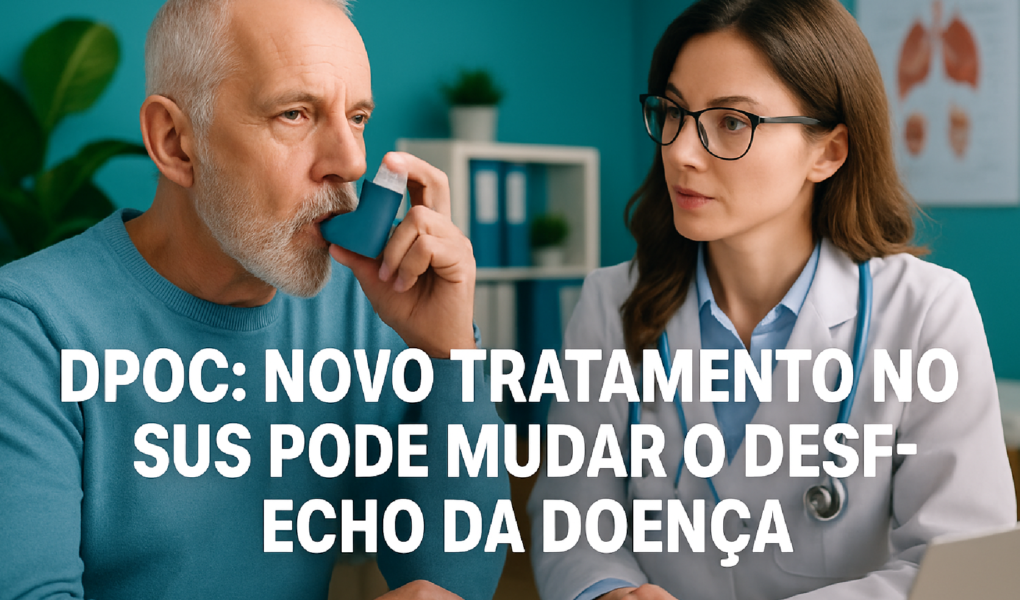Imagem ilustrativa sobre DPOC: novo tratamento no SUS pode mudar o desfecho da doença