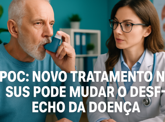 Imagem ilustrativa sobre DPOC: novo tratamento no SUS pode mudar o desfecho da doença
