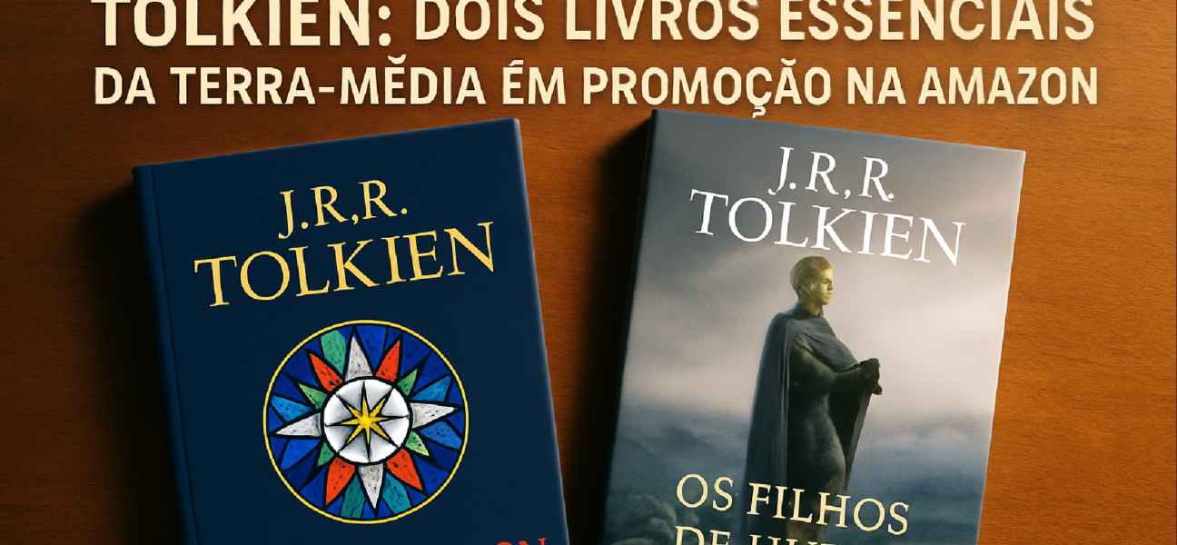 Imagem ilustrativa sobre Expanda sua coleção de Tolkien: dois livros essenciais da Terra-média em promoção na Amazon