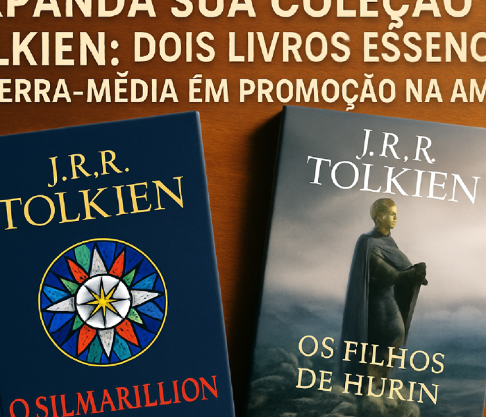 Imagem ilustrativa sobre Expanda sua coleção de Tolkien: dois livros essenciais da Terra-média em promoção na Amazon