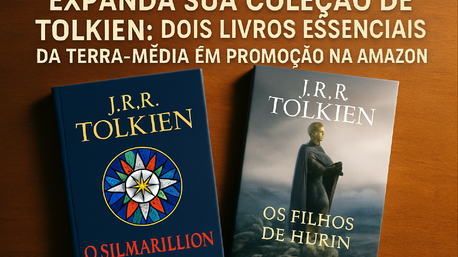 Imagem ilustrativa sobre Expanda sua coleção de Tolkien: dois livros essenciais da Terra-média em promoção na Amazon