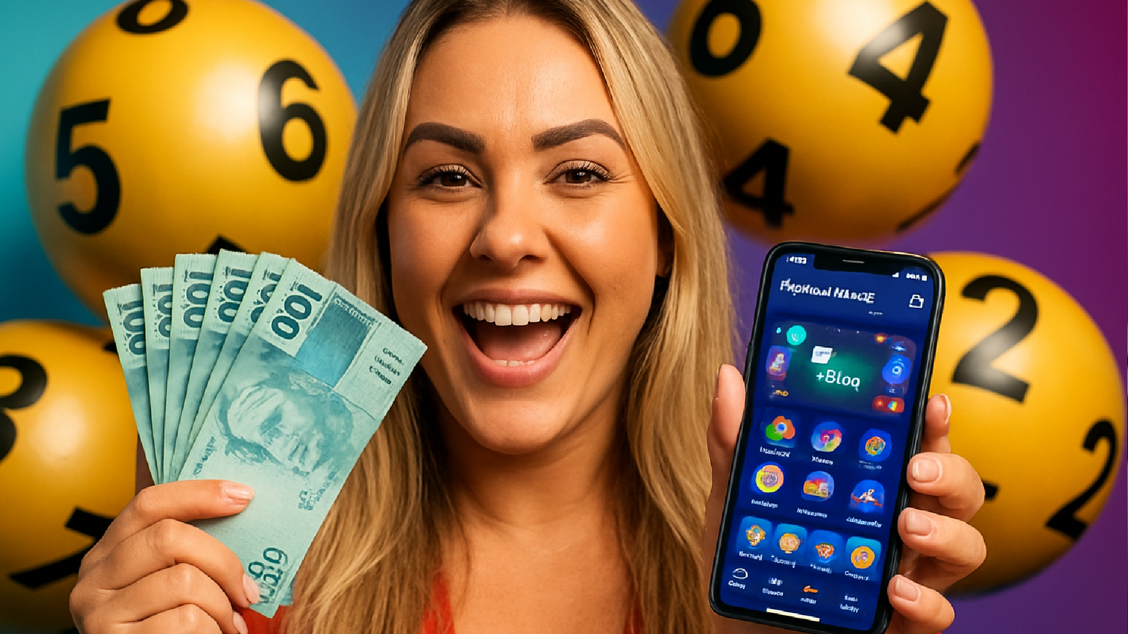 Imagem ilustrativa sobre Mega da Virada: Plataforma de jogos de ex-BBB Paulinha Leite soma mais de 300 reclamações