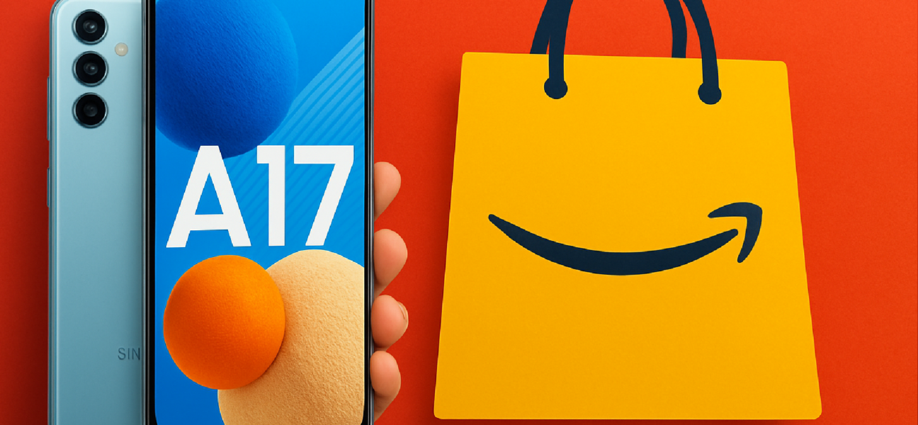 Imagem ilustrativa sobre Menor preço histórico! Celular Samsung Galaxy A17 tem desconto inédito no App Day da Amazon