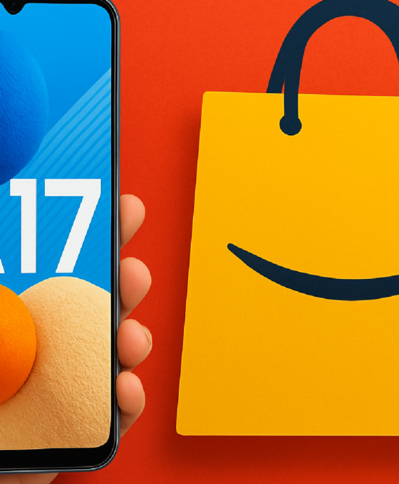 Imagem ilustrativa sobre Menor preço histórico! Celular Samsung Galaxy A17 tem desconto inédito no App Day da Amazon