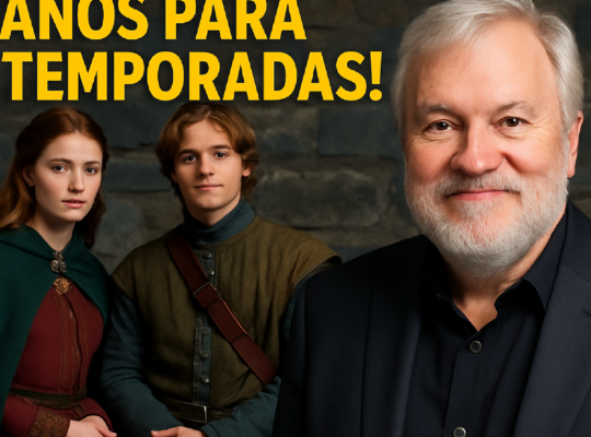 Imagem ilustrativa sobre Planos para 15 temporadas! Criador de O Cavaleiro dos Sete Reinos gostaria de acompanhar a vida inte