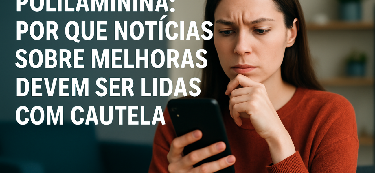 Imagem ilustrativa sobre Polilaminina: por que notícias sobre melhoras devem ser lidas com cautela