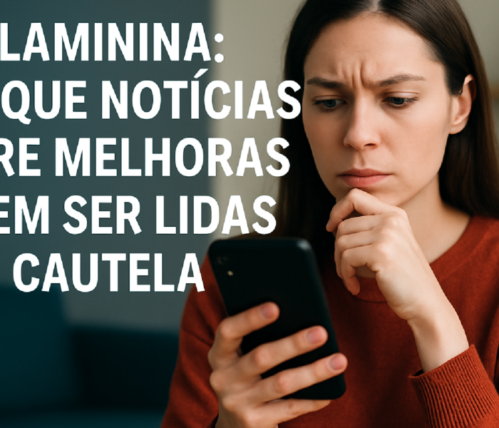 Imagem ilustrativa sobre Polilaminina: por que notícias sobre melhoras devem ser lidas com cautela