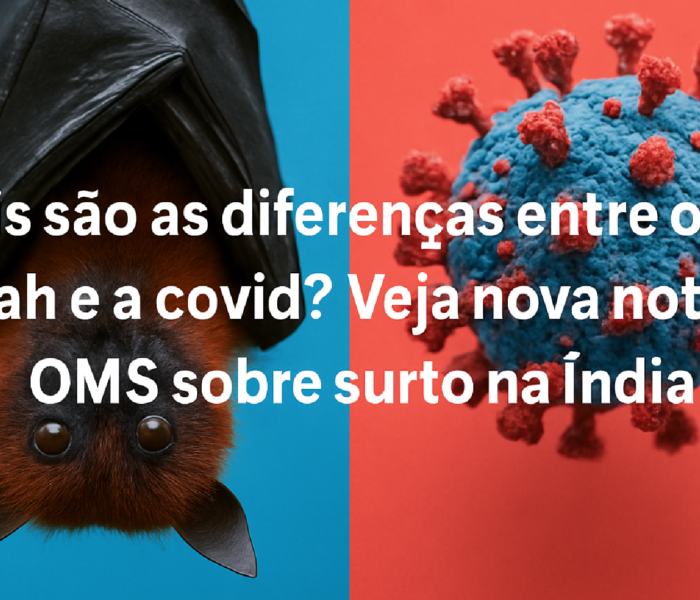 Imagem ilustrativa sobre Quais são as diferenças entre o vírus Nipah e a covid? Veja nova nota da OMS sobre surto na Índia