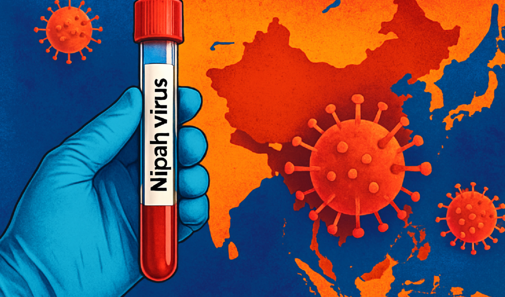 Imagem ilustrativa sobre Vírus Nipah: por que o chamado ‘novo vírus da Índia’ não é novo — e como se espalhou pela Ásia