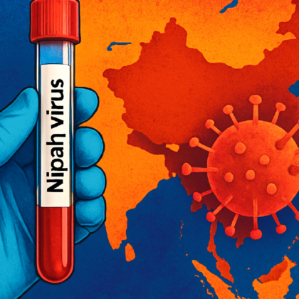 Imagem ilustrativa sobre Vírus Nipah: por que o chamado ‘novo vírus da Índia’ não é novo — e como se espalhou pela Ásia