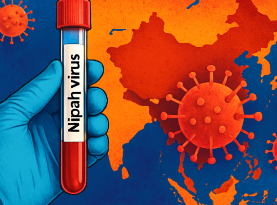 Imagem ilustrativa sobre Vírus Nipah: por que o chamado ‘novo vírus da Índia’ não é novo — e como se espalhou pela Ásia