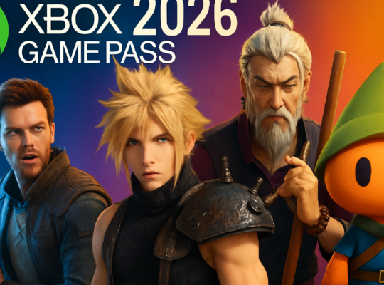 Imagem ilustrativa sobre Xbox Game Pass começa 2026 com tudo: Star Wars, Final Fantasy, novo jogo dos criadores de Sifu e ind