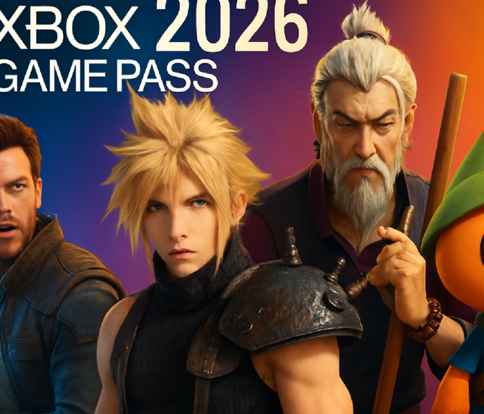 Imagem ilustrativa sobre Xbox Game Pass começa 2026 com tudo: Star Wars, Final Fantasy, novo jogo dos criadores de Sifu e ind