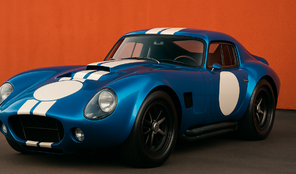 Imagem ilustrativa sobre AC Cobra ganha versão fechada com V8 de 720 cv e visual de Le Mans