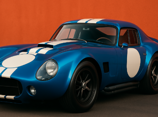 Imagem ilustrativa sobre AC Cobra ganha versão fechada com V8 de 720 cv e visual de Le Mans