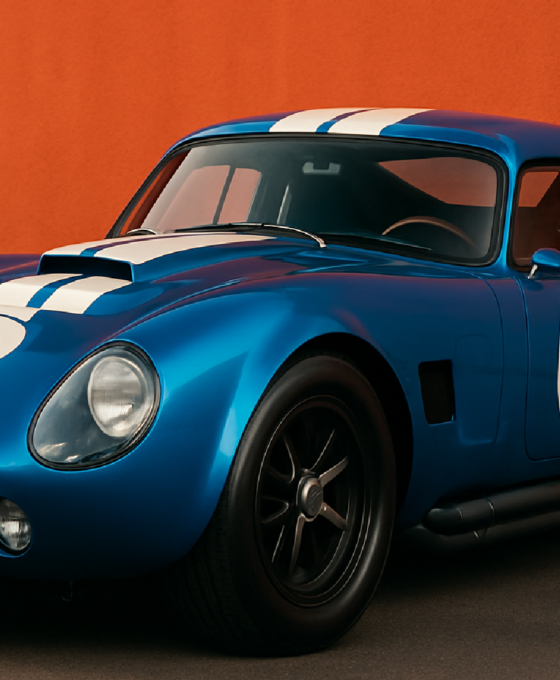 Imagem ilustrativa sobre AC Cobra ganha versão fechada com V8 de 720 cv e visual de Le Mans