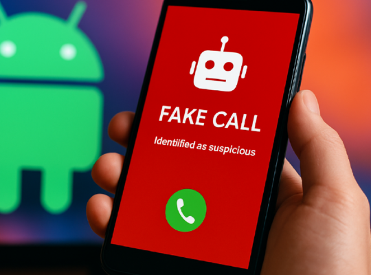 Imagem ilustrativa sobre Android passa a identificar chamadas falsas com IA