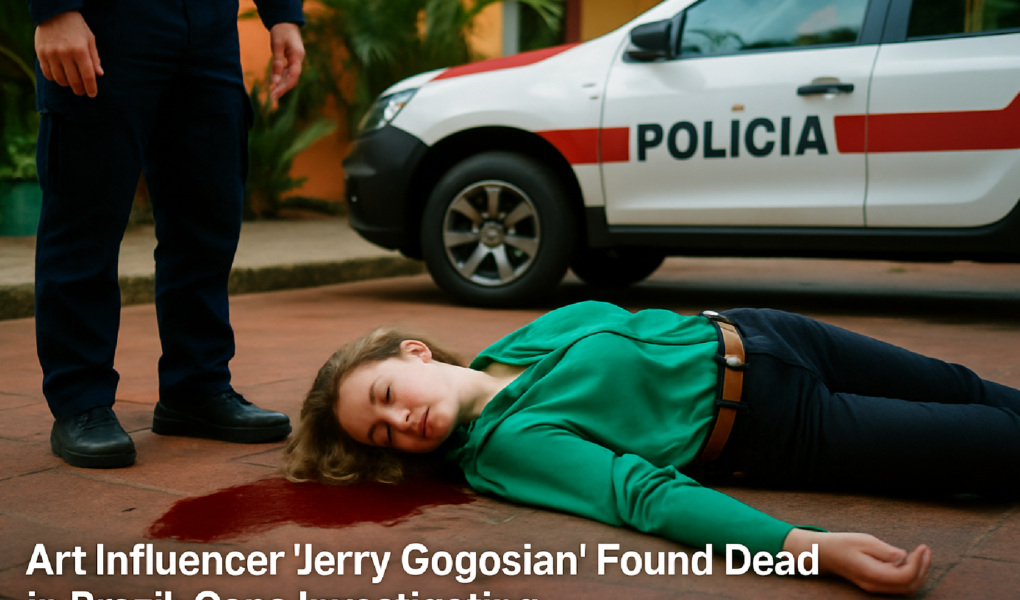 Imagem ilustrativa sobre Art Influencer 'Jerry Gogosian' Found Dead in Brazil, Cops Investigating