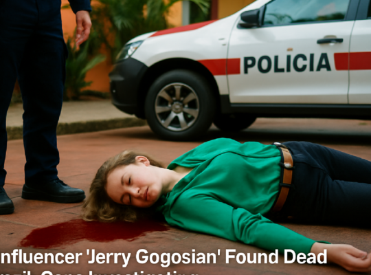 Imagem ilustrativa sobre Art Influencer 'Jerry Gogosian' Found Dead in Brazil, Cops Investigating