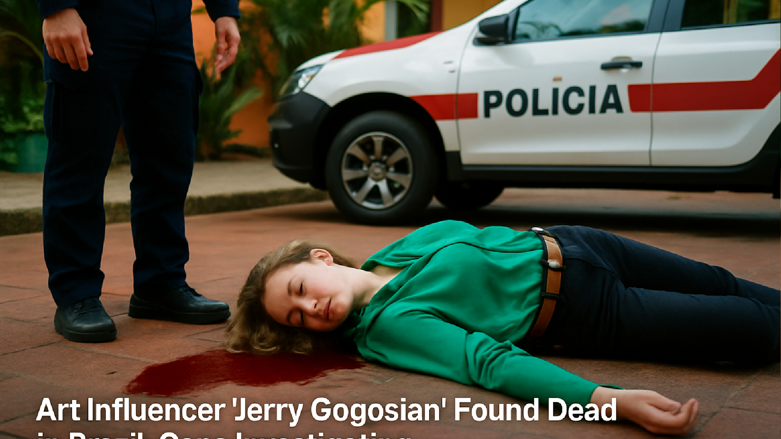 Imagem ilustrativa sobre Art Influencer 'Jerry Gogosian' Found Dead in Brazil, Cops Investigating
