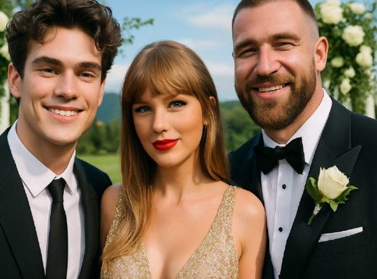 Imagem ilustrativa sobre Benson Boone Attending Taylor Swift and Travis Kelce Wedding