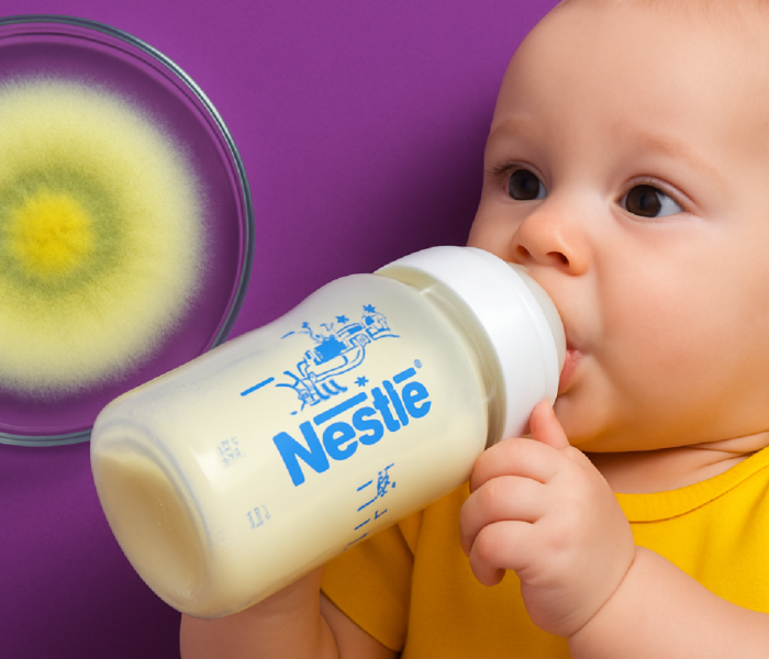 Imagem ilustrativa sobre Cereulide: por que a toxina encontrada nas fórmulas da Nestlé é perigosa para bebês