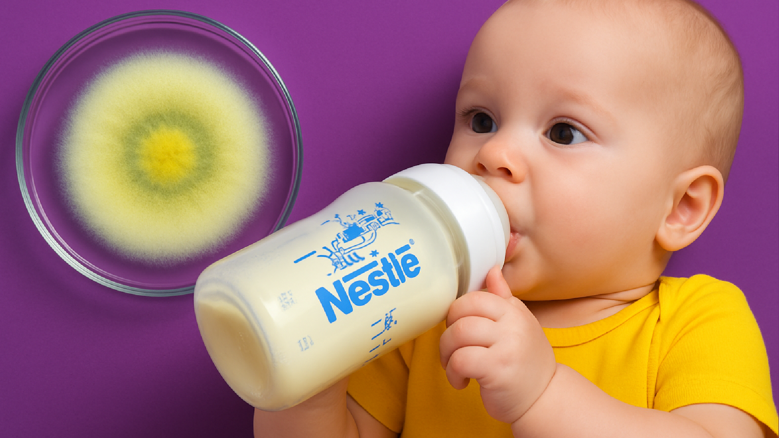 Imagem ilustrativa sobre Cereulide: por que a toxina encontrada nas fórmulas da Nestlé é perigosa para bebês