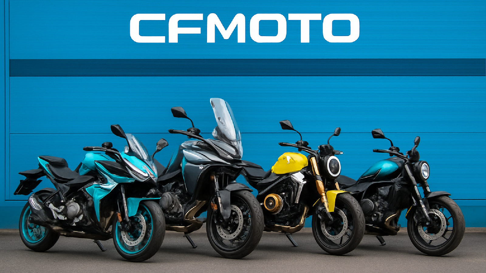 Imagem ilustrativa sobre CFMoto chega ao Brasil: conheça as 4 motos e quanto custam