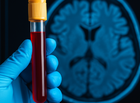 Imagem ilustrativa sobre Em estudo, exame de sangue revela sinais de Alzheimer décadas antes dos sintomas