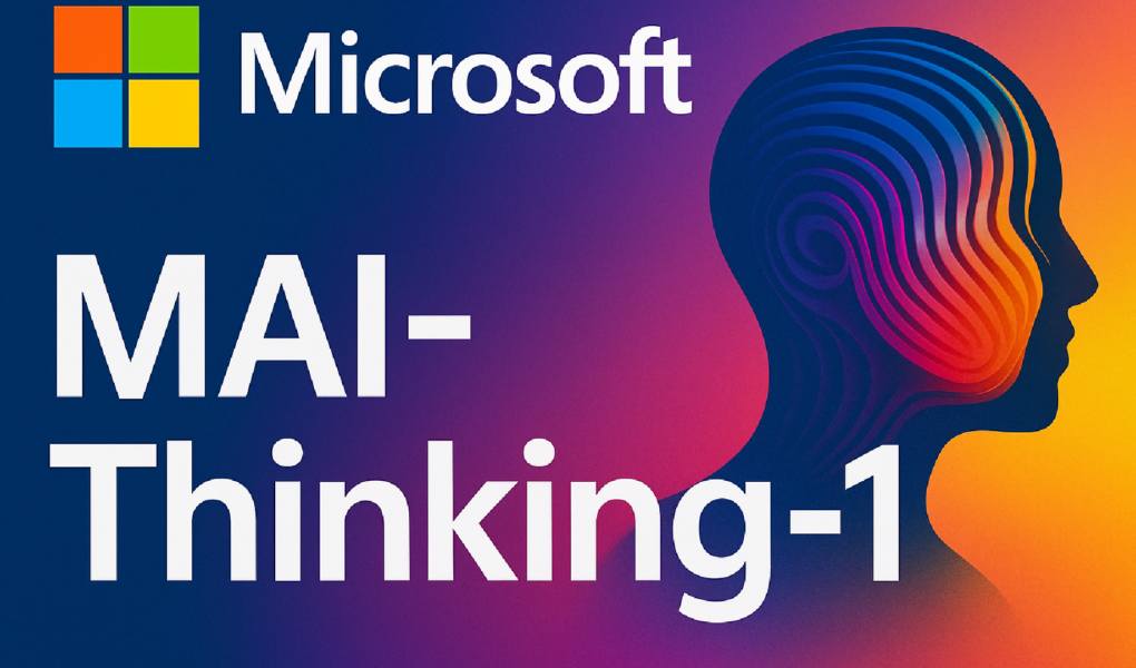 Imagem ilustrativa sobre Microsoft lança MAI-Thinking-1, seu primeiro modelo avançado de IA