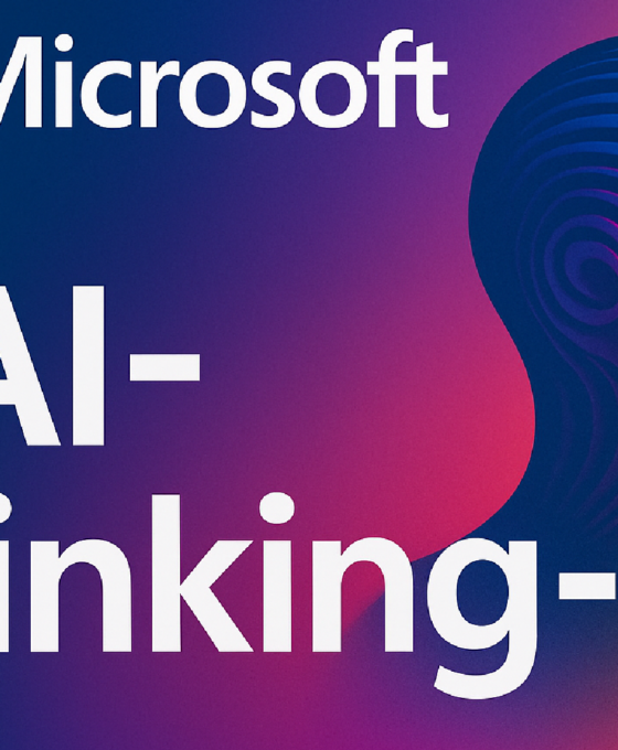 Imagem ilustrativa sobre Microsoft lança MAI-Thinking-1, seu primeiro modelo avançado de IA