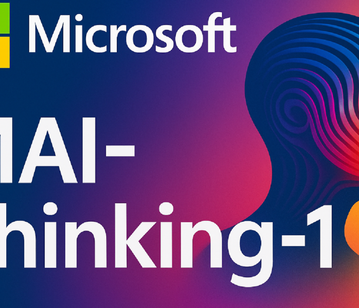 Imagem ilustrativa sobre Microsoft lança MAI-Thinking-1, seu primeiro modelo avançado de IA