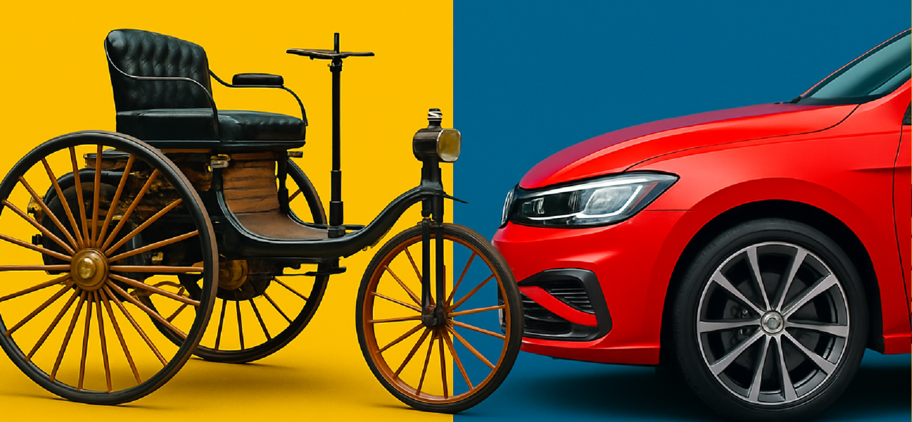 Imagem ilustrativa sobre O automóvel completa 140 anos - ou será que é mais antigo?