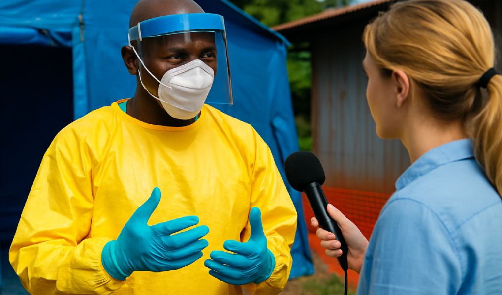 Imagem ilustrativa sobre OMS diminui número de casos supeitos de Ebola após nova reavaliação técnica na África