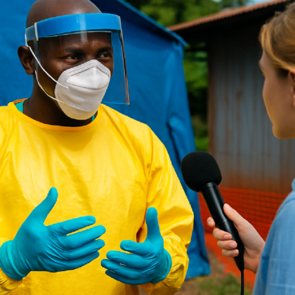 Imagem ilustrativa sobre OMS diminui número de casos supeitos de Ebola após nova reavaliação técnica na África