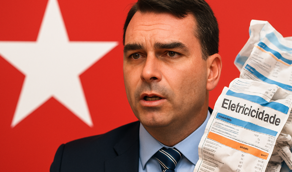 Imagem ilustrativa sobre PT vincula tarifaço a Flávio Bolsonaro e tenta emplacar rótulo de 'Tariflávio'