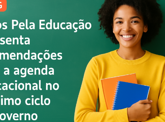 Imagem ilustrativa sobre Todos Pela Educação apresenta recomendações para a agenda educacional no próximo ciclo de governo