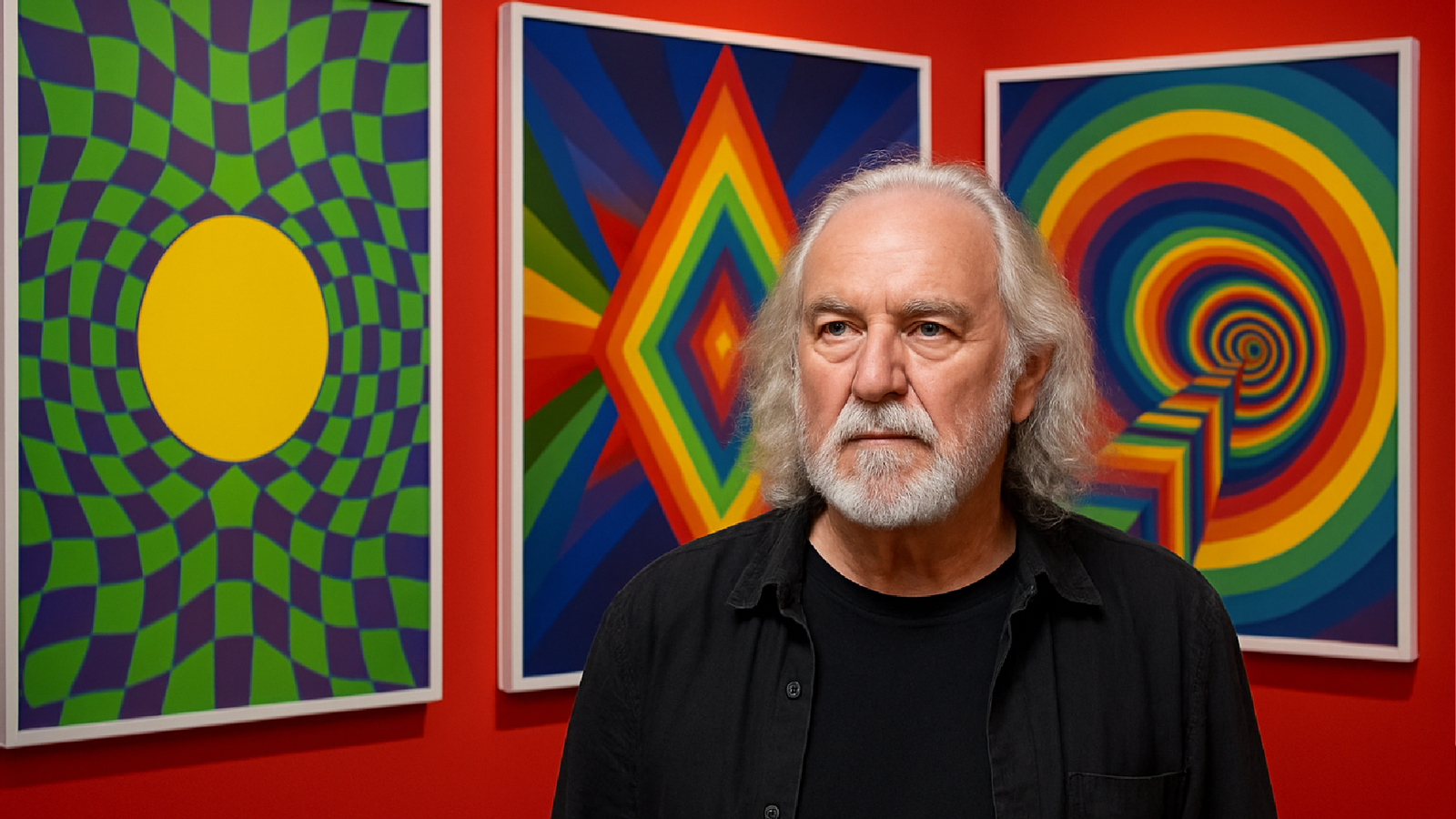 Imagem ilustrativa sobre Antonio Peticov revê uma trajetória de psicodelia e contracultura em exposição