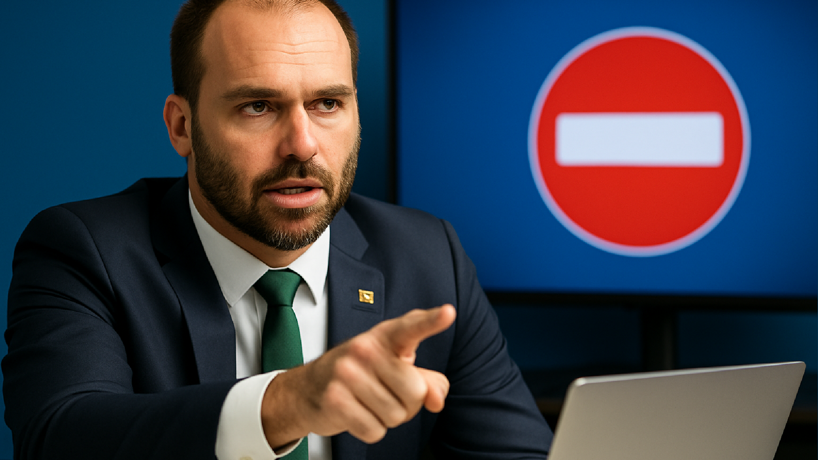 Imagem ilustrativa sobre Com apoio de Eduardo Bolsonaro, nova plataforma reúne casos de 'censura digital'