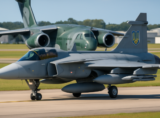 Imagem ilustrativa sobre Compra do Gripen pela Ucrânia vai expandir linha no Brasil