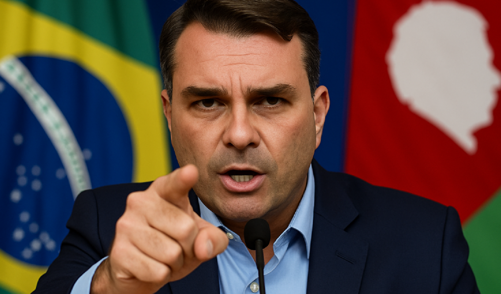Imagem ilustrativa sobre Coordenador de campanha de Flávio acusa aliados de Lula de fake news ao falar em escala 7x0