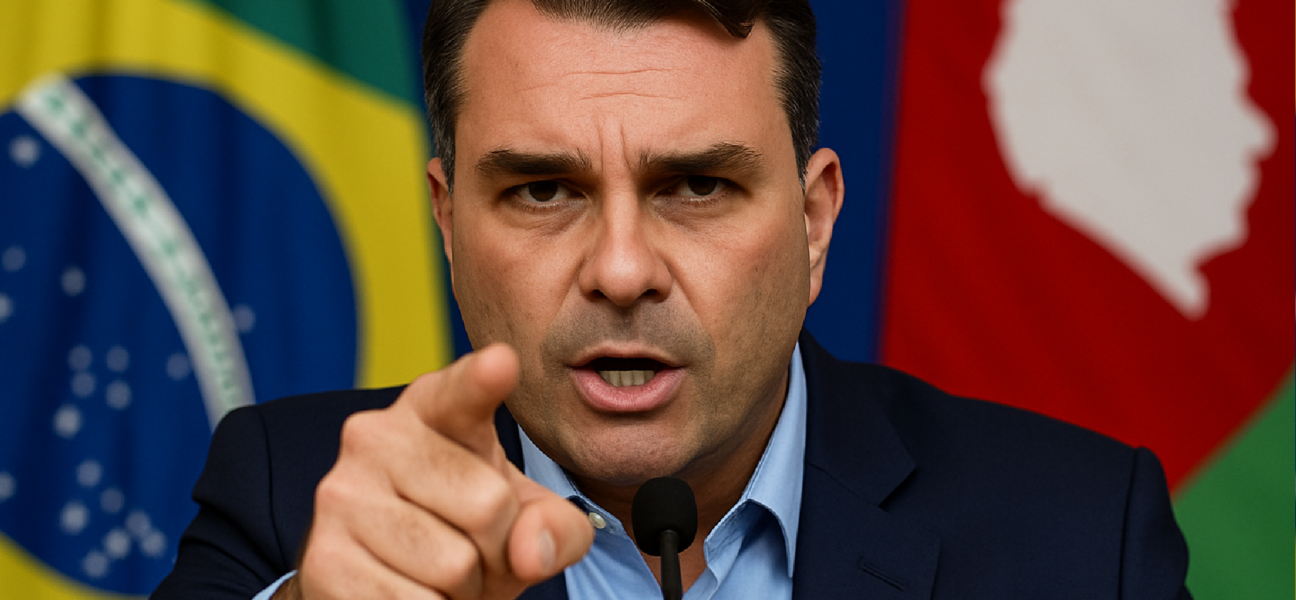 Imagem ilustrativa sobre Coordenador de campanha de Flávio acusa aliados de Lula de fake news ao falar em escala 7x0