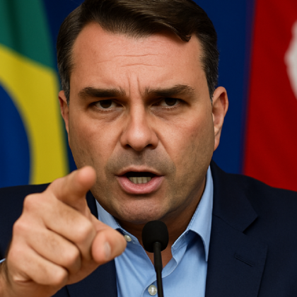 Imagem ilustrativa sobre Coordenador de campanha de Flávio acusa aliados de Lula de fake news ao falar em escala 7x0