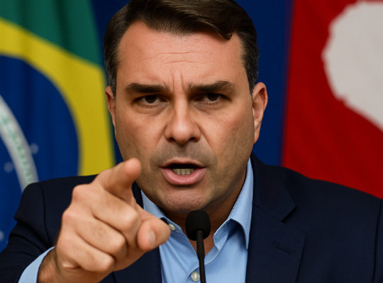 Imagem ilustrativa sobre Coordenador de campanha de Flávio acusa aliados de Lula de fake news ao falar em escala 7x0
