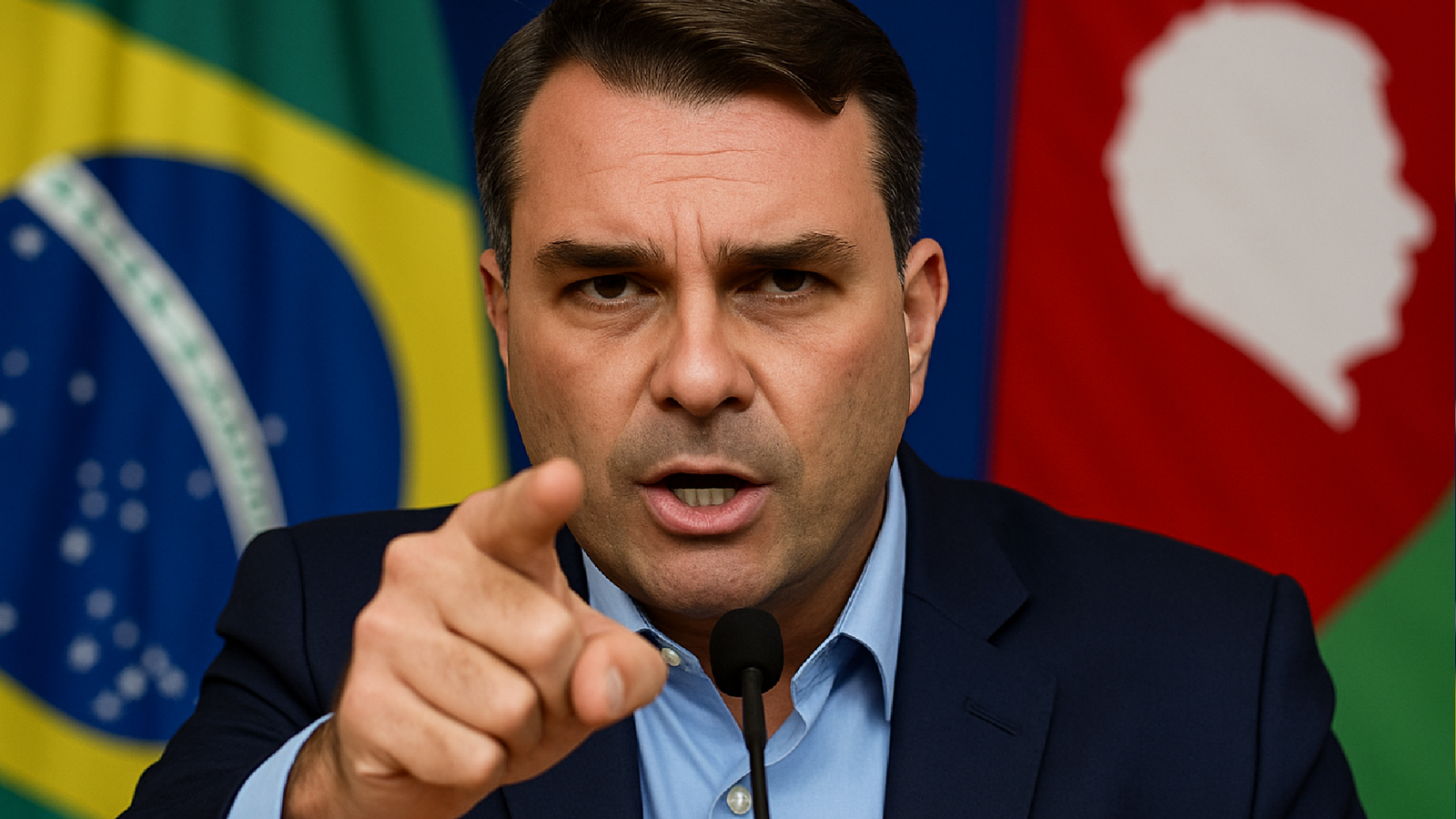 Imagem ilustrativa sobre Coordenador de campanha de Flávio acusa aliados de Lula de fake news ao falar em escala 7x0