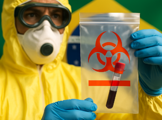 Imagem ilustrativa sobre Ebola: especialistas avaliam o risco real da doença chegar ao Brasil