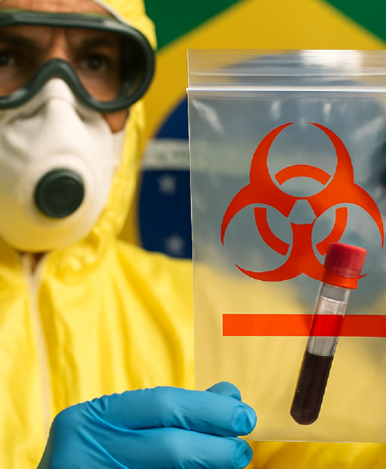 Imagem ilustrativa sobre Ebola: especialistas avaliam o risco real da doença chegar ao Brasil