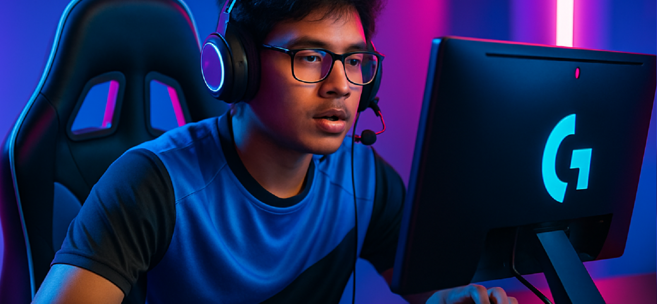 Imagem ilustrativa sobre Esports como carreira: Logitech vê nova geração impulsionando aceitação e profissionalização do espo